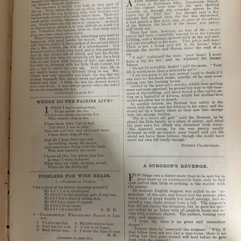 CHATTERBOX 1910 vintage collectible hardcover book. - Picture 11 of 11